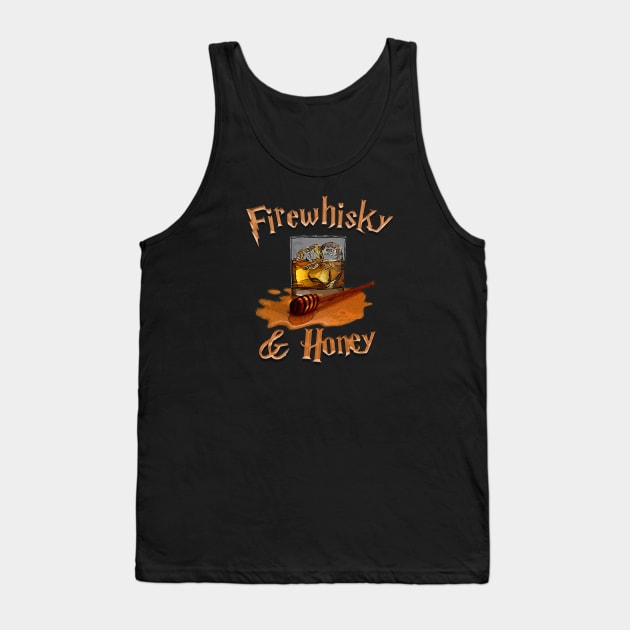 Firewhisky and Honey Logo Tank Top by Firewhisky and Honey Podcast
